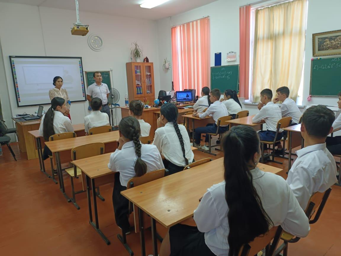 "Мектеп парламент" мүшелерінің отырысы